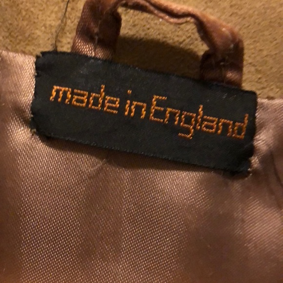 Vintage Yocci suede and faux coat made in England - Picture 3 of 7